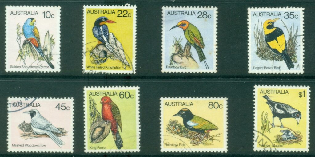 Australia-1980-Birds-FU