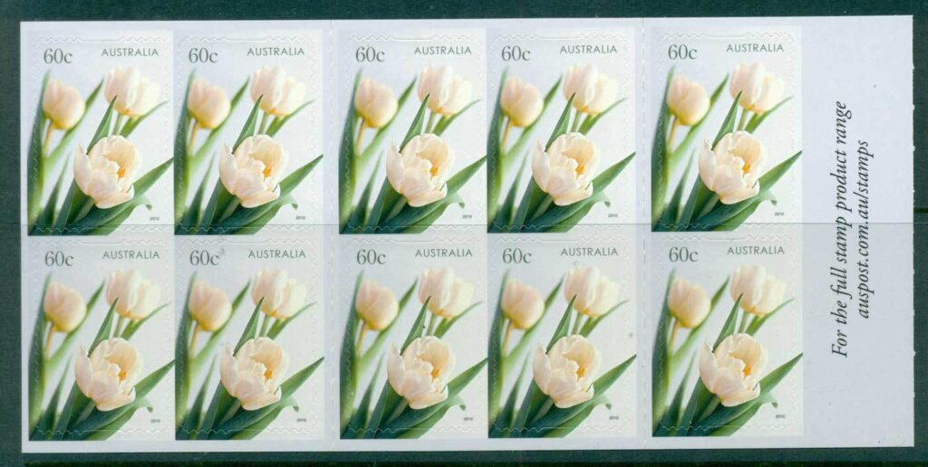 Australia-2010-6-jpg-00-Special-Occasions-Tulip-PS-Booklet-MUH-lot34262.jpg