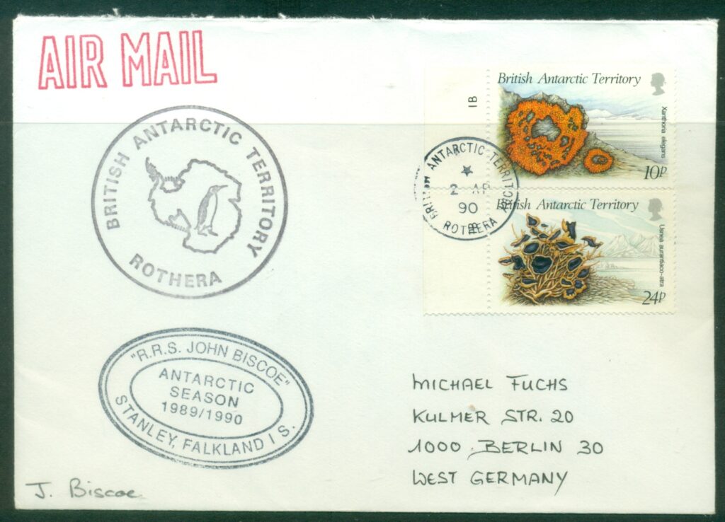 BAT-1990-Lichens-10-24p-Rothera-RRS-John-Biscoe-Stanley-Falkland-Is-cover