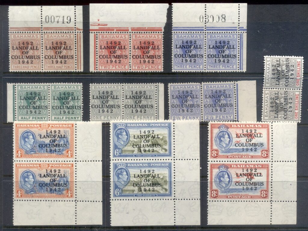 Bahamas-1942-Landfall-of-Columbus-Asst-pr