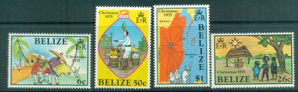 Belize-1975-Xmas-MLH-lot80852