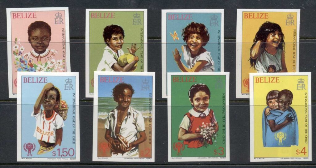 Belize-1979-IYC-International-year-of-the-Child-IMPERF-MUH