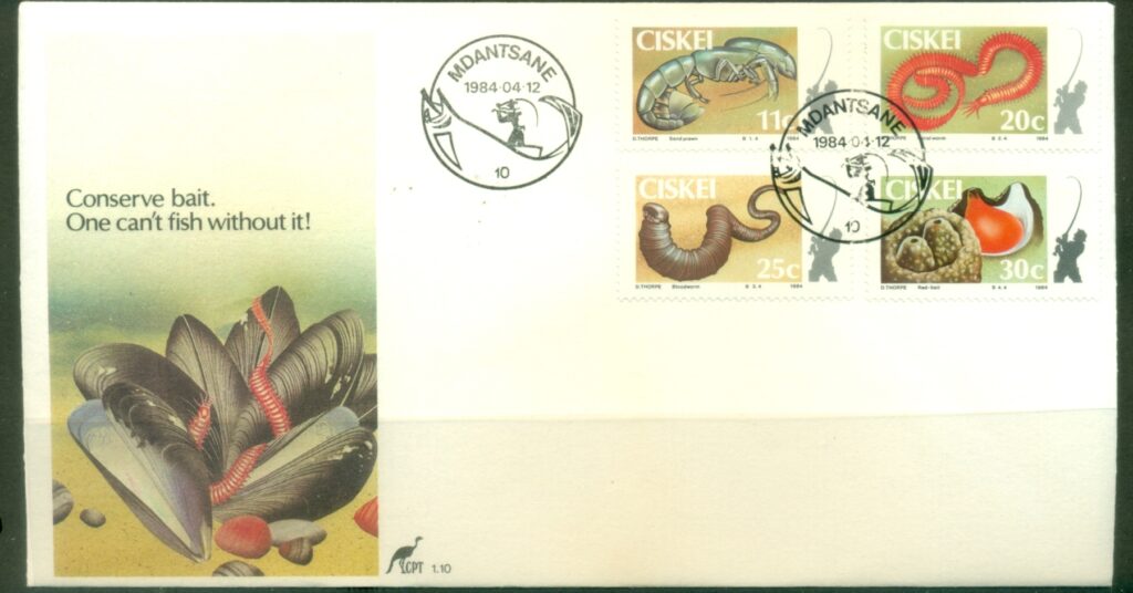 Ciskei-1984-Fishing-Conserve-Bait-FDC