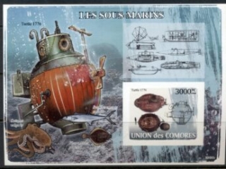 Comoro-Is-2008-Vintage-Submarines-MS-IMPERF-MUH_1