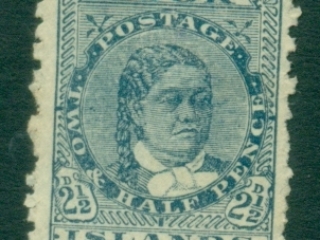 Cook-Is-1902-Queen-Makea-Takau-2&frac12;-dull-blue-MNG