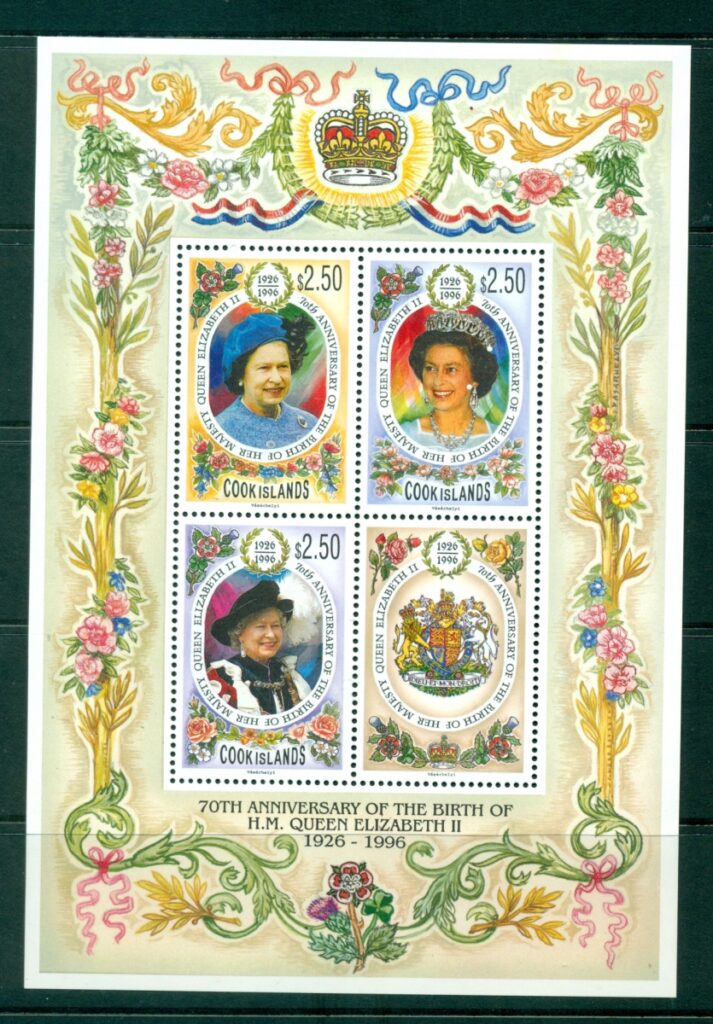 Cook-Is-1996-QEII-70th-Birthday-MS-MUH-Lot30006