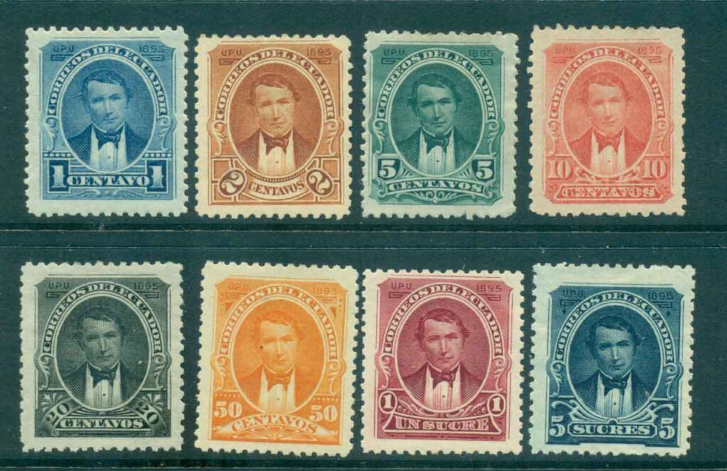 Ecuador-1895-Pres-jpg-Vicente-Rocafuerte-8-MLH-MH-Lot46587.jpg