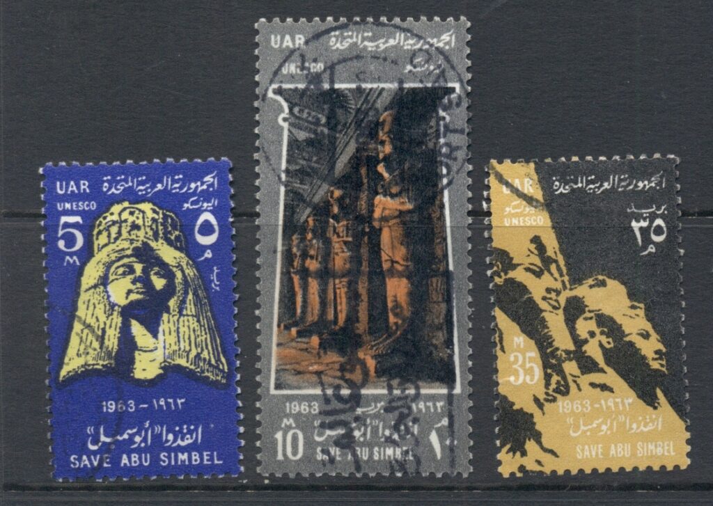Egypt-1963-UNESCO-Nubian-Monuments-FU