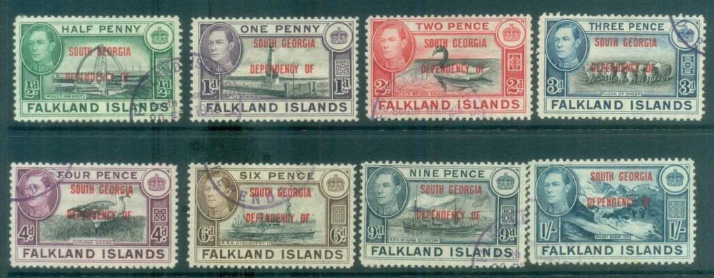 Falkland-Is-Deps-1944-South-Georgia-Opts-FU-lot77937
