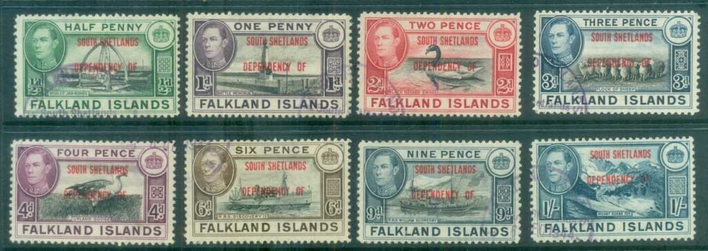Falkland-Is-Deps-1944-South-Shetlands-Opts-FU-lot77933