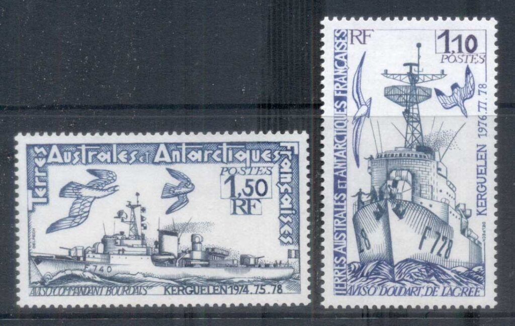 French-Antarctic-Territory-1979-Commandant-Bourdais-MUH