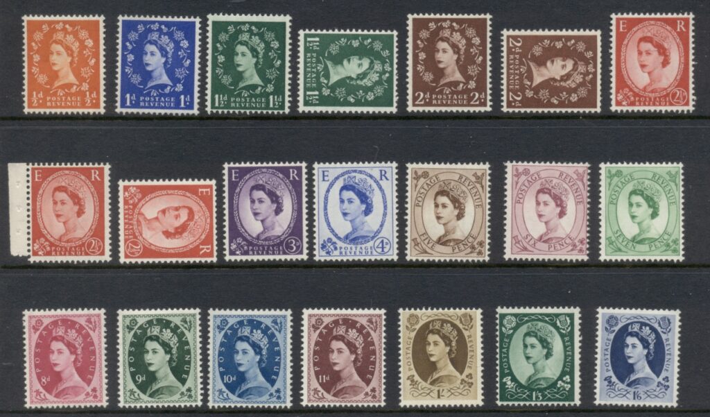 GB-1952-54-QEII-Wildings-3
