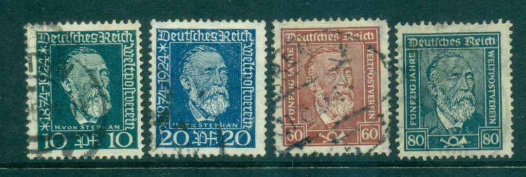 Germany-Reich-1924-Heinrich-von-Stephan-FU-lot43723