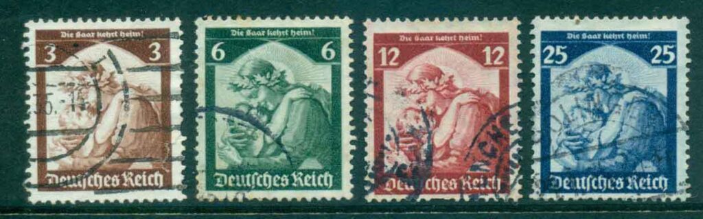 Germany-Reich-1935-Return-of-Saar-FU-lot43736