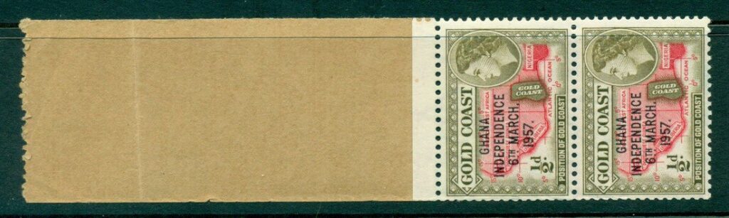 Ghana-1957-&frac12;d-Independence-Opt-Coli-Leader-MUH-Lot27551