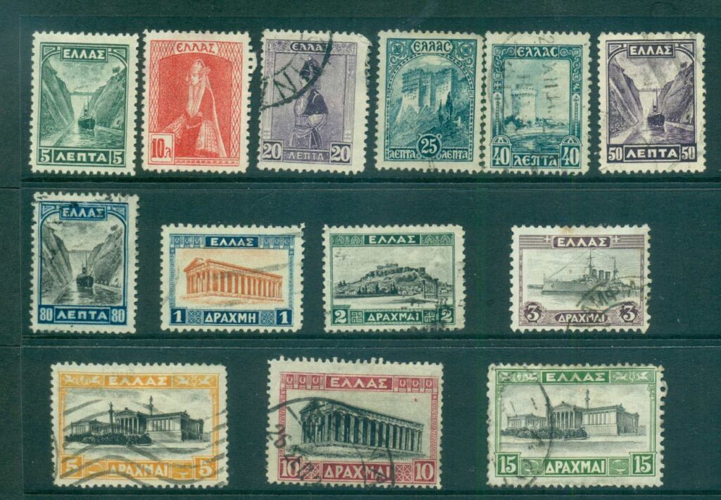 Greece-1927-Pictorials-Asst-jpg-MLH-FU-lot56148.jpg