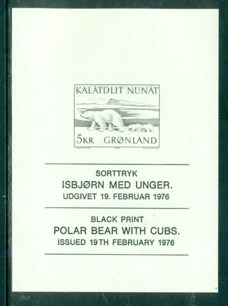 Greenland-1976-Polar-Bear-with-Cubs