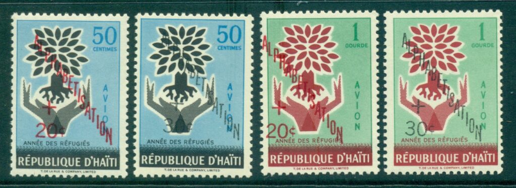 Haiti-1960-Alphabetisation-Opt-MUH-lot35479