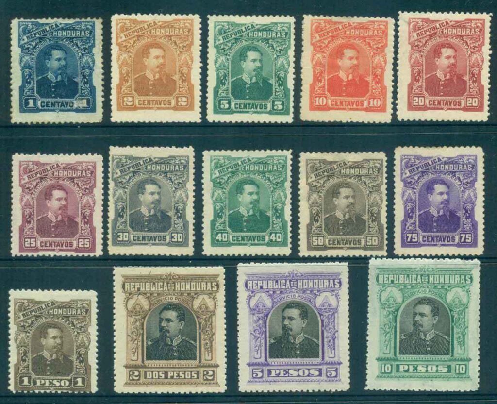 Honduras-1891-Pres-jpg-Luis-Bogran-faults-MH-lot51245.jpg