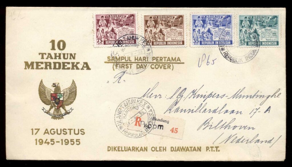 Indonesia-1955-Ten-years-of-Independence-FDC_1