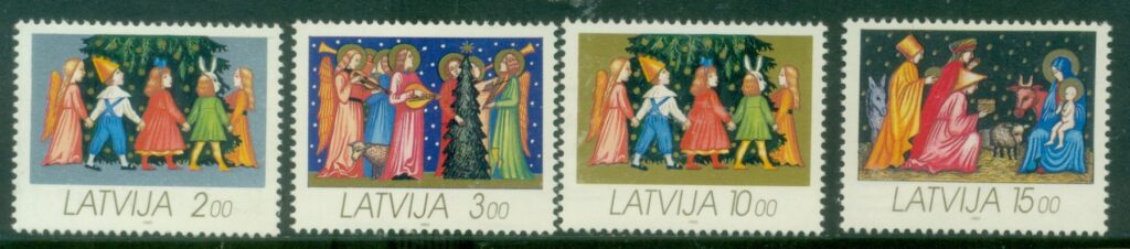 Latvia-1992-Xmas-MUH