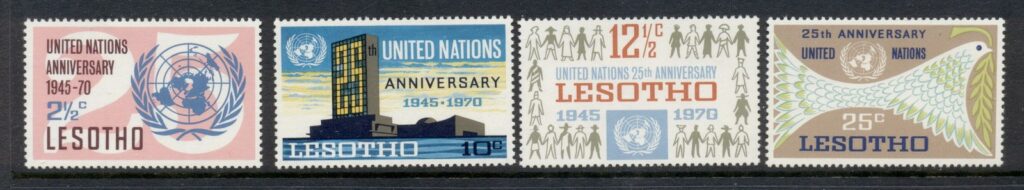 Lesotho-1970-UN-25th-Anniversary-MUH