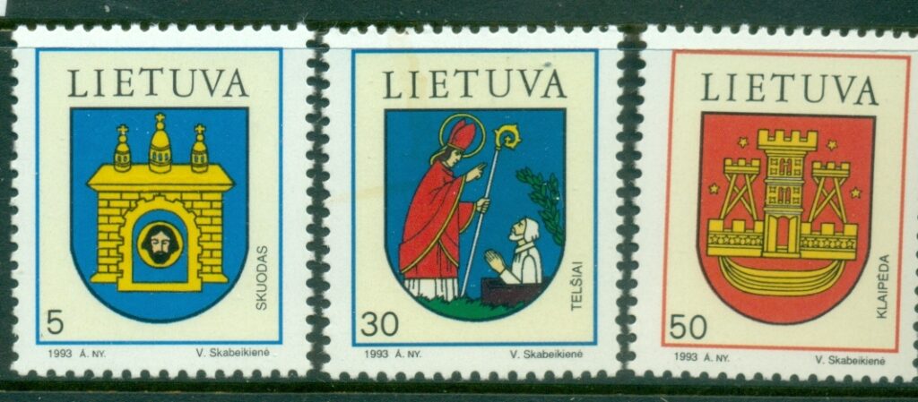 Lithuania-1993-Coat-of-Arms-Muh