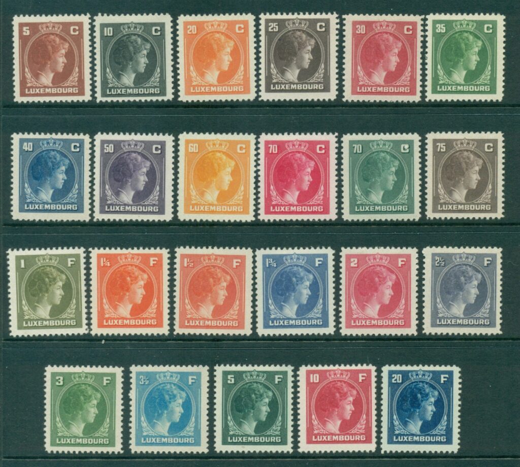 Luxembourg-1944-46-Grand-Duchess-Charlotte-MH-23-Lot27432
