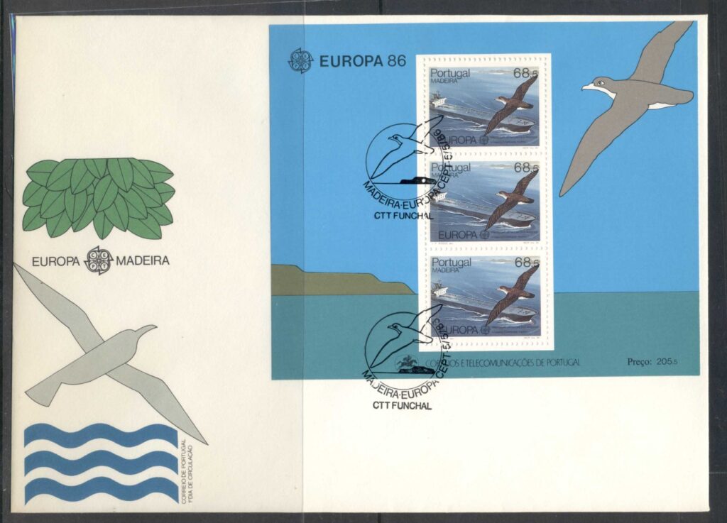 Madeira-1986-Europa-Environment-XLMS-FDC