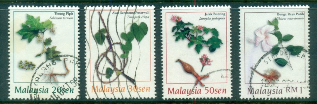 Malaysia-1998-Medicinal-Plants-FU