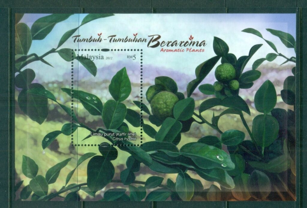 Malaysia-2012-Aromatic-Plants-MS-MUH-lot82696