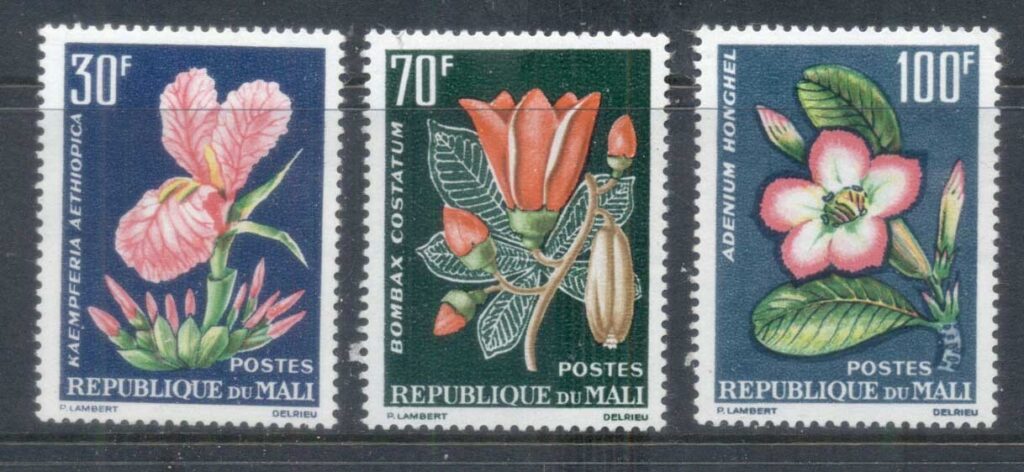 Mali-1963-Flowers-MUH