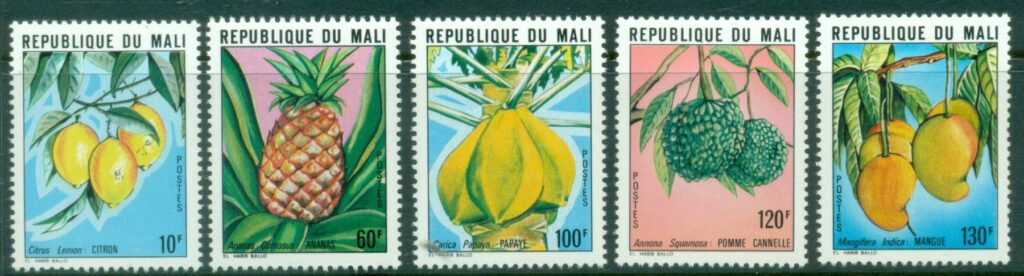 Mali-1979-Fruits-MUH