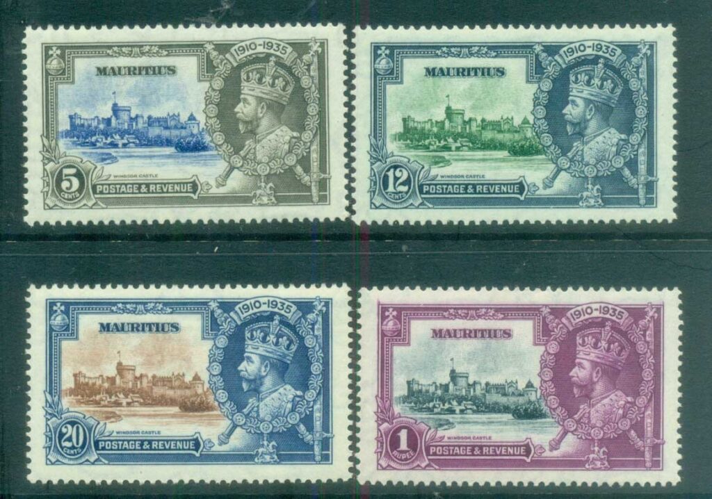 Mauritius-1935-Silver-Jubilee-MLH-lot78069