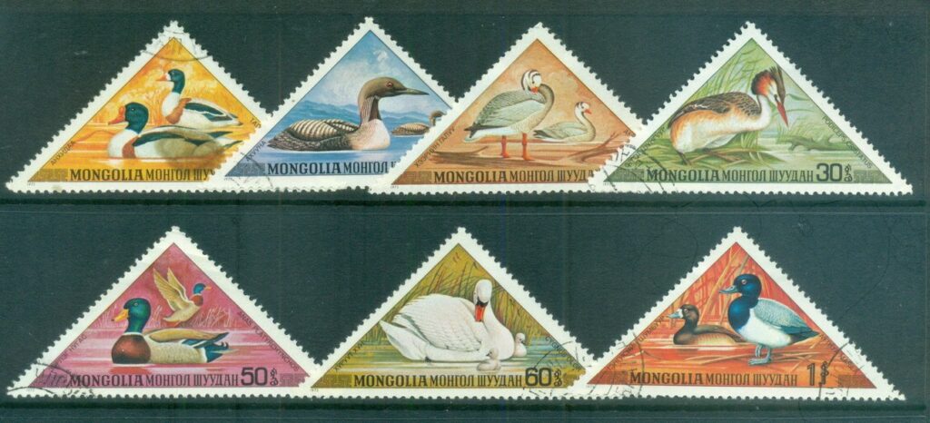 Mongolia-1973-Waterbirds