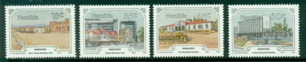 Namibia-1990-The-100th-Anniversary-of-Windhoek-MUH
