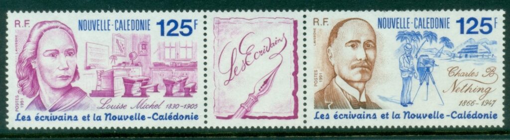 New-Caledonia-1991-Writers-pair-MUH.jpg
