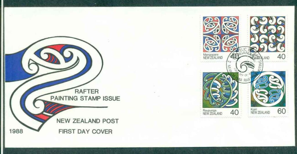 New-Zealand-1988-Rafter-Paintings-FDC-lot50425