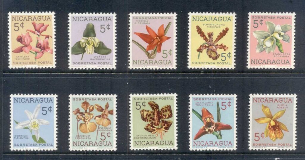 Nicaragua-1962-Postal-Tax