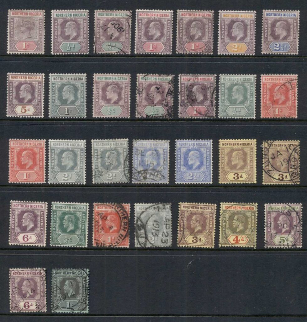 Northern-Nigeria-1900-on-Assssorted-to-KGV-MLH-FU