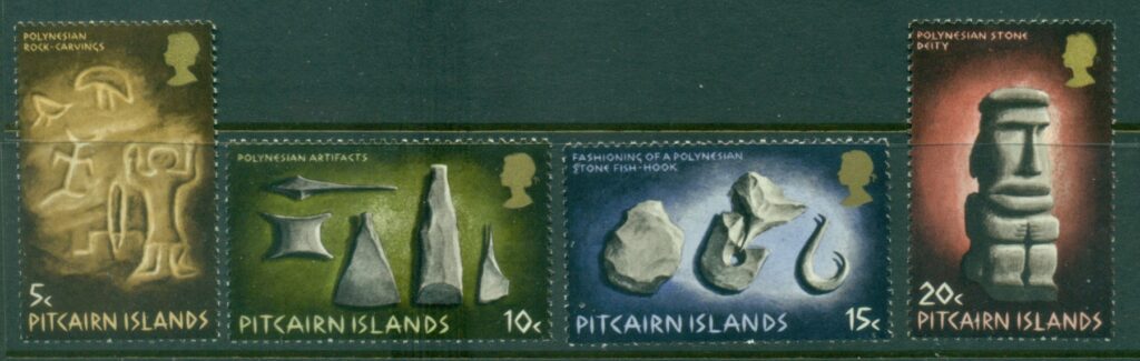 Pitcairn-Is-1971-Polynesian-Artefacts-MLH