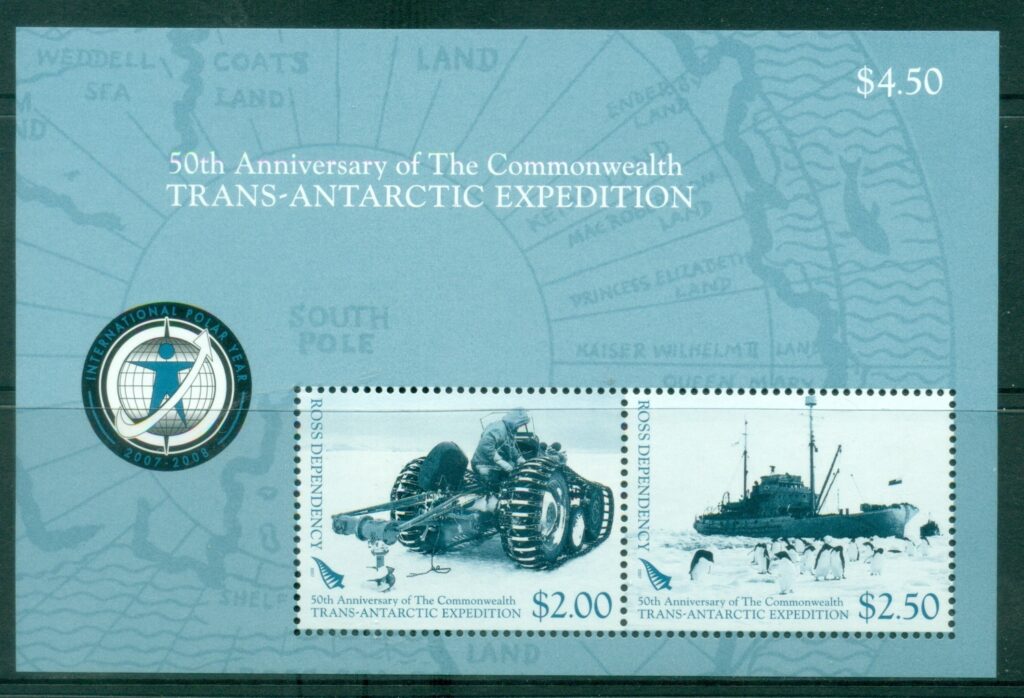 Ross-Dependency-2007-The-50th-Anniversary-of-The-Commonwealth-Trans-Antarctic-Expedition-MS-MUH