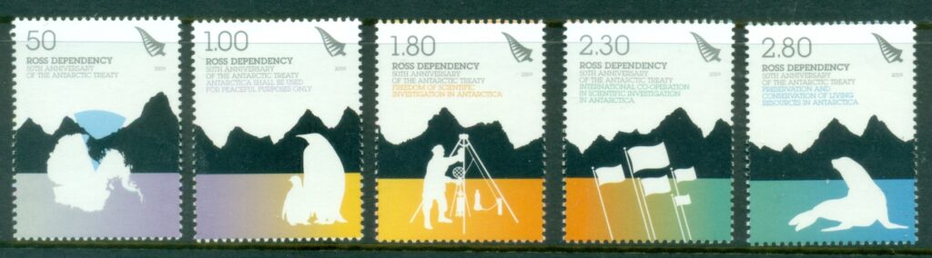 Ross-Dependency-2009-The-50th-Anniversary-of-the-Antarctic-Treaty-MUH