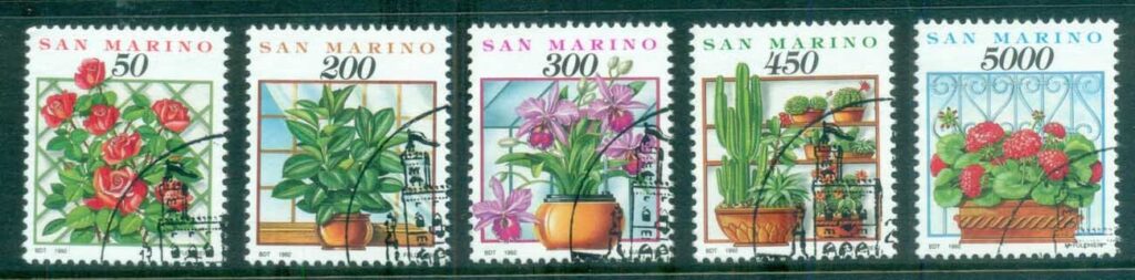 San-Marino-1992-Plants