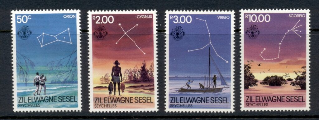 Seychelles-ZES-1984-Constellations-MUH