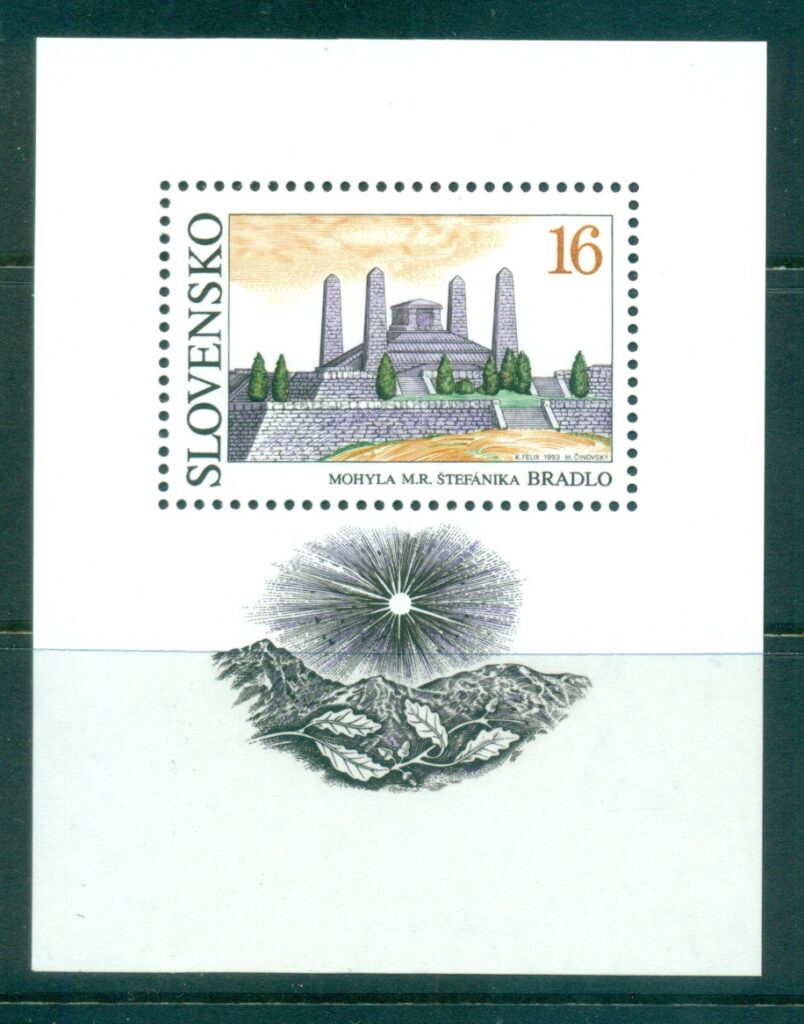 Slovakia-1993-Monument-to-en-jpg-Milan-Stefanik-MS-MUH-lot65097.jpg