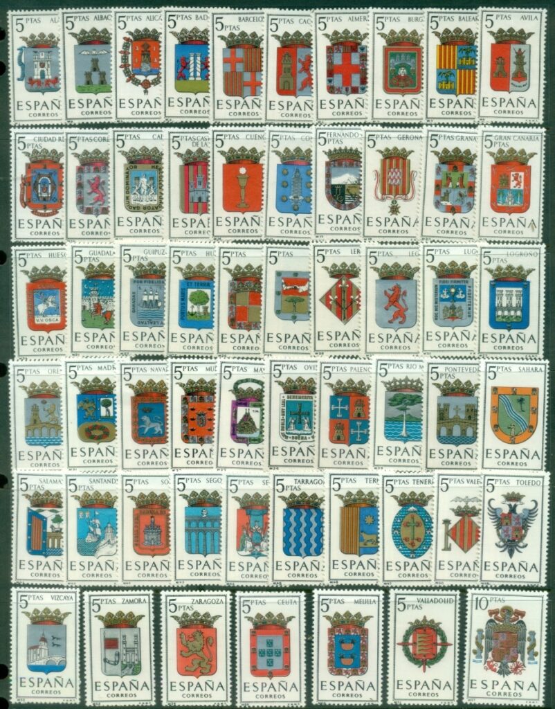 Spain-1962-66-Provincial-Arms-57-MUH
