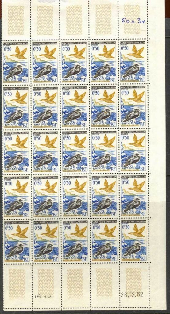 St-Pierre-et-Miquelon-1963-0-jpg-50f-Bird-Pane-25-MUH-Lot14938.jpg
