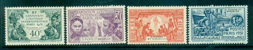 St-Pierre-et-Miquelon-1939-Colonial-International-Expo-MLH-Lot49808