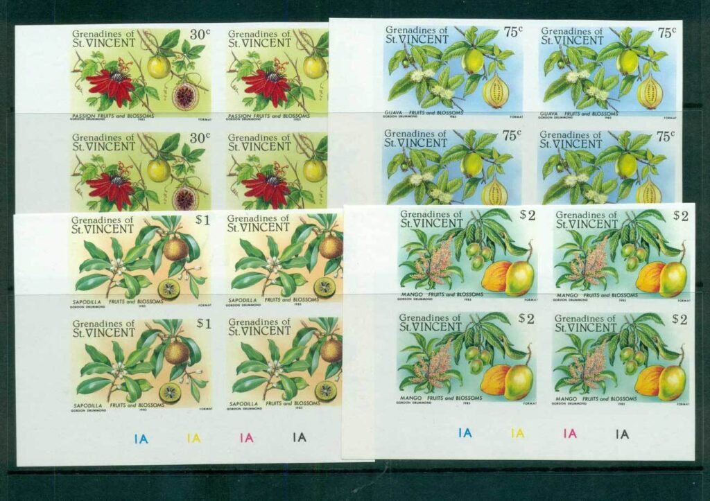St-Vincent-Grenadines-1985-Fruits-Blossoms-IMPERF-Cyl-jpg-Blks-4-MUH-lot68738.jpg